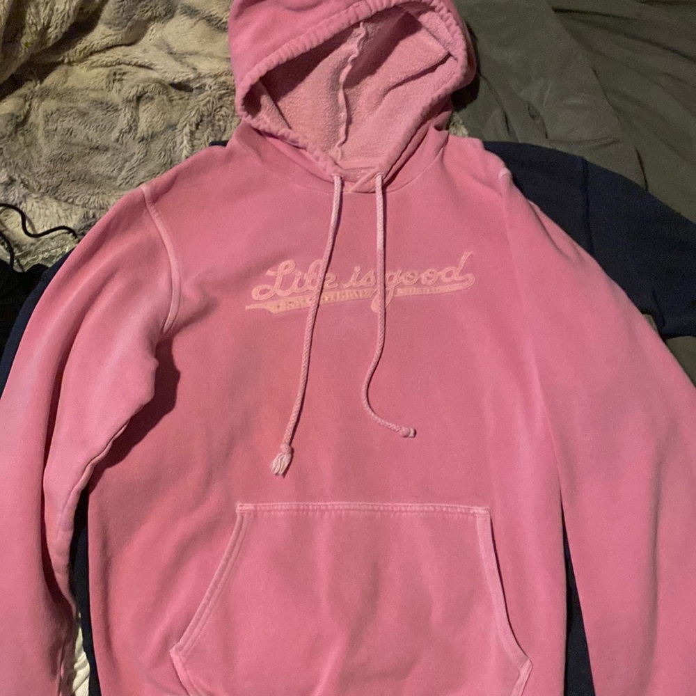 life is good hoodie